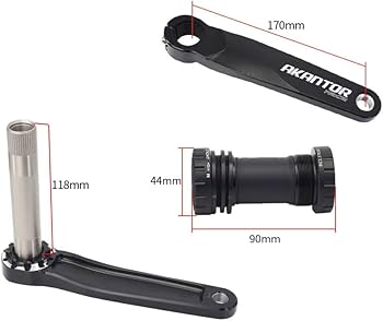 Amazon.co.jp: 軽量ロードバイク クランクセット 170mm GXP 50 34T 52 Amazon.co.jp: 軽量ロードバイク クランクセット 170mm GXP 50 34T 52